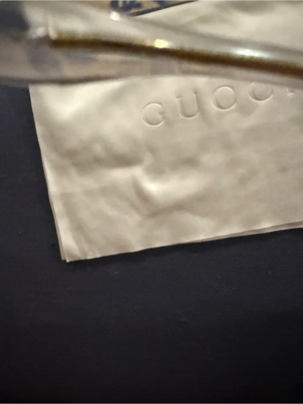 Gucci Gold Metal Aviator Women's Glasses